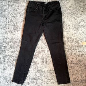 LOFT | Curvy Skinny Black Jeans | Size 27
